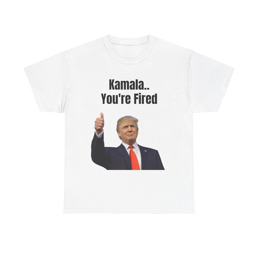 Kamala, You're Fired Crew Tee Shirt